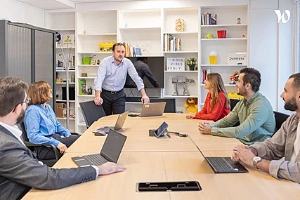 Photo d'une réunion Quintess